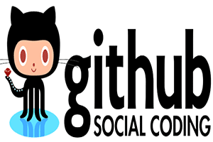GitHub logo code